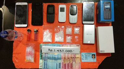 Kantongi Sabu, 4 Remaja di Inhil Diamankan Sat Res Narkoba Polres Inhil